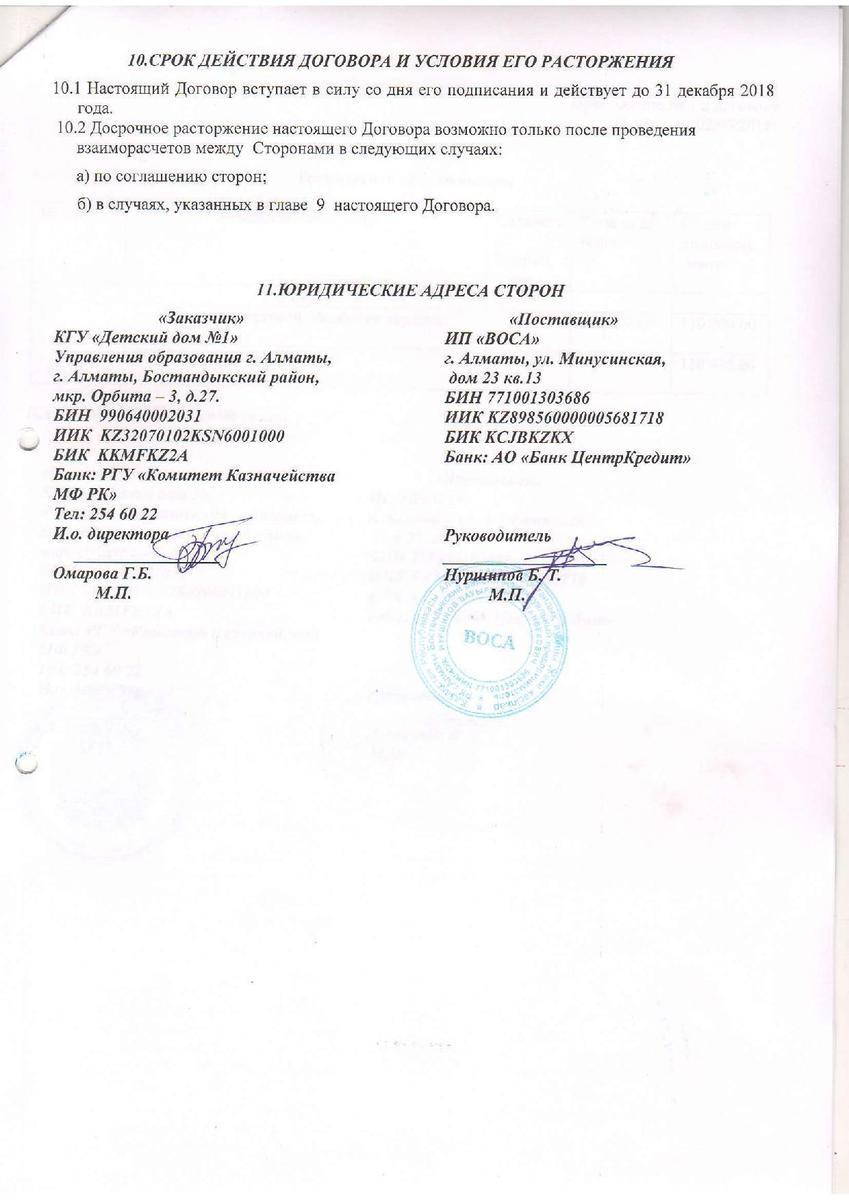 № 58  ИП Воса
